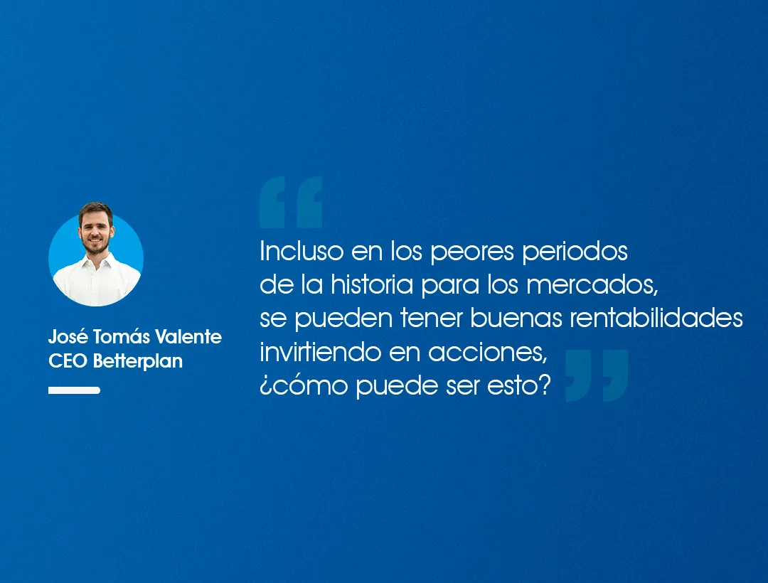 ¿Sigue haciendo sentido invertir en acciones?