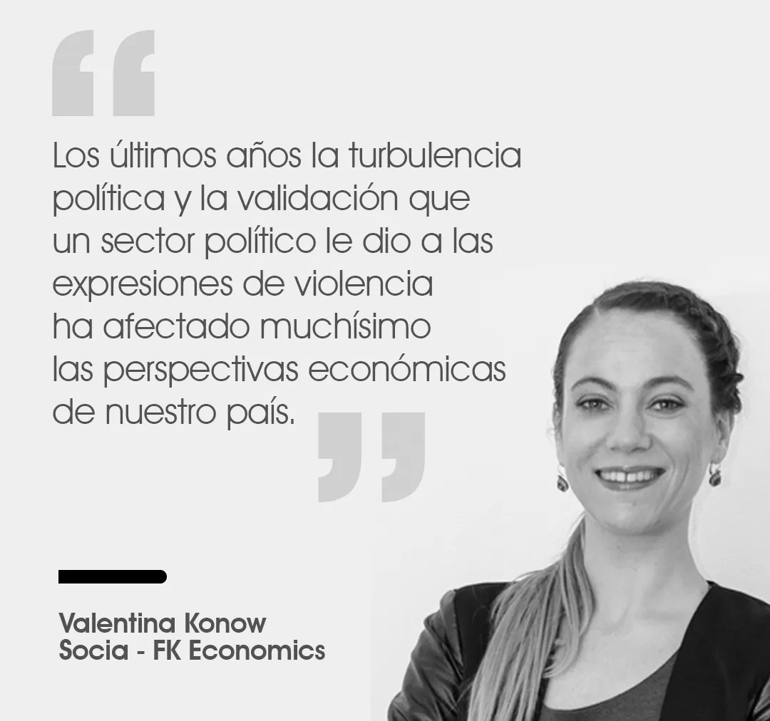 Valentina Konow: “La fortaleza de las instituciones afecta directamente a la economía de un país”