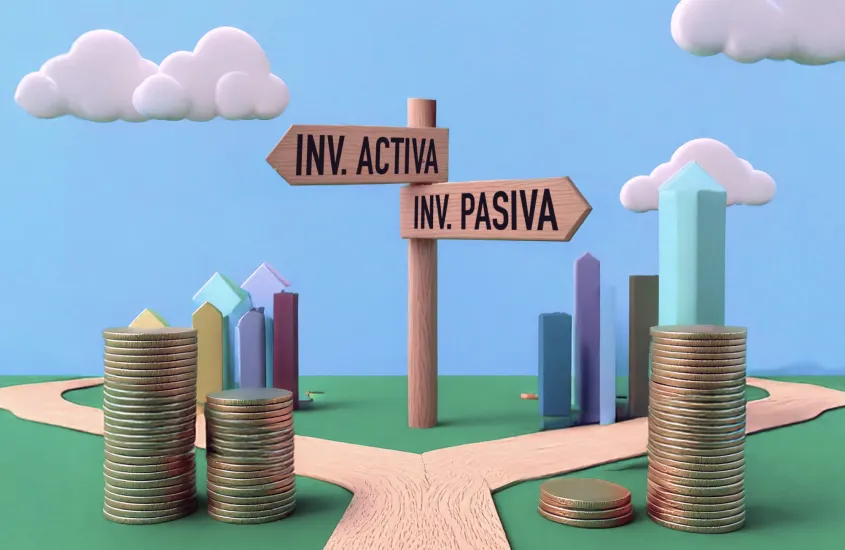 inversión activa versus pasiva