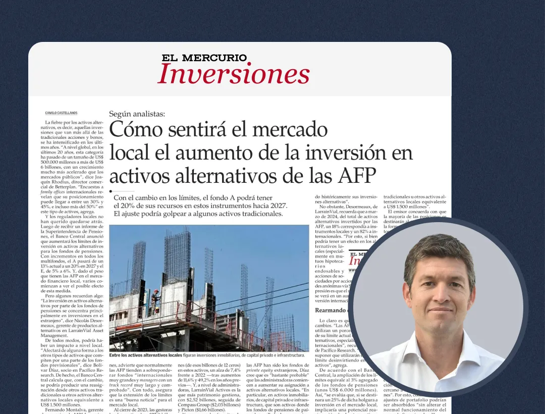 Cómo sentirá el mercado local el aumento de la inversión en activos alternativos de las AFP
