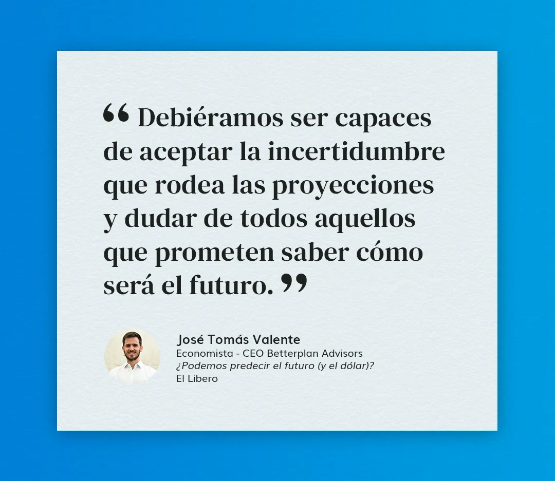 José Tomás Valente: ¿Podemos predecir el futuro (y el dólar)?