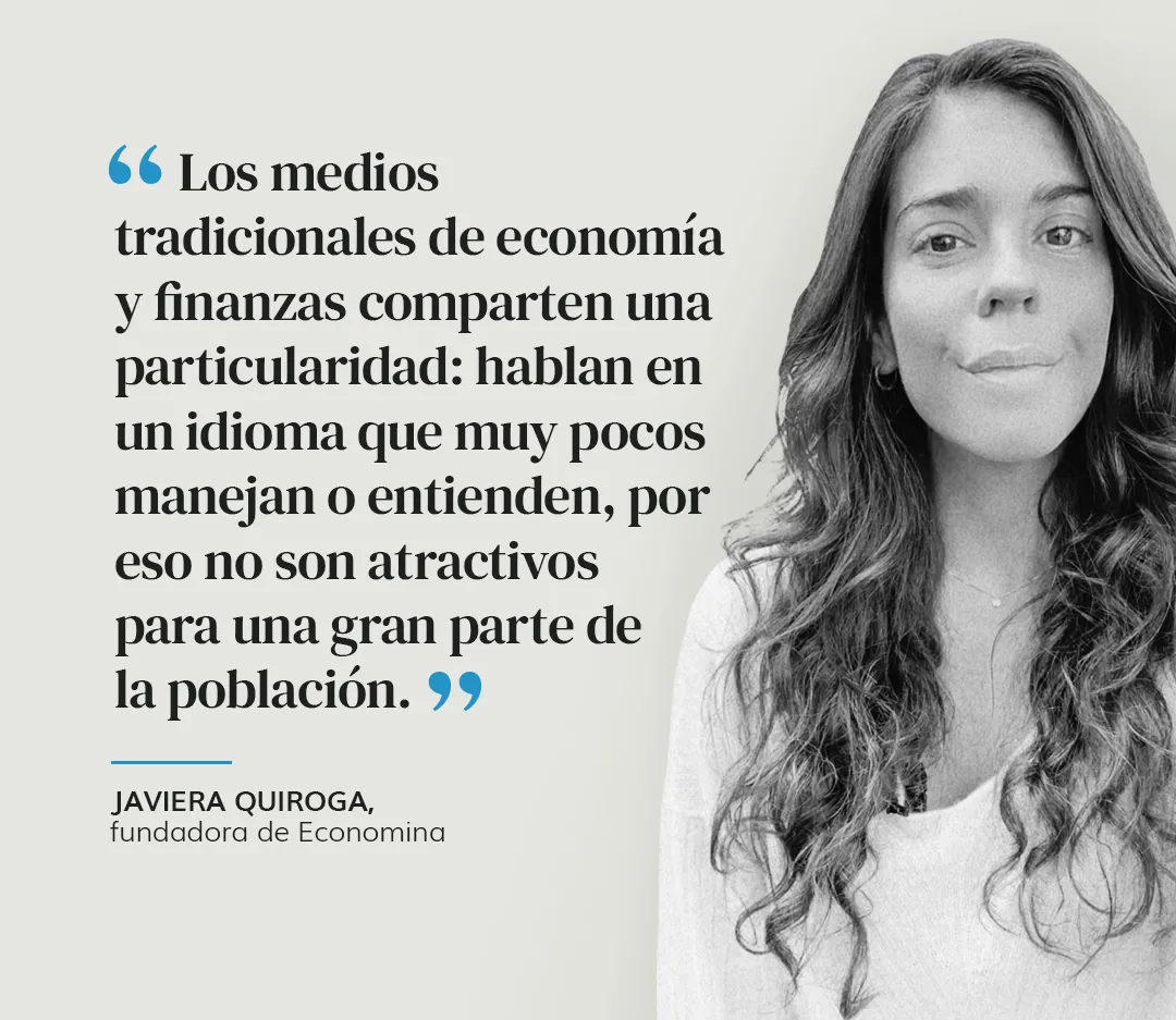 Javiera Quiroga: “Soy una fiel convencida de que la educación financiera puede cambiar la vida de las persona”